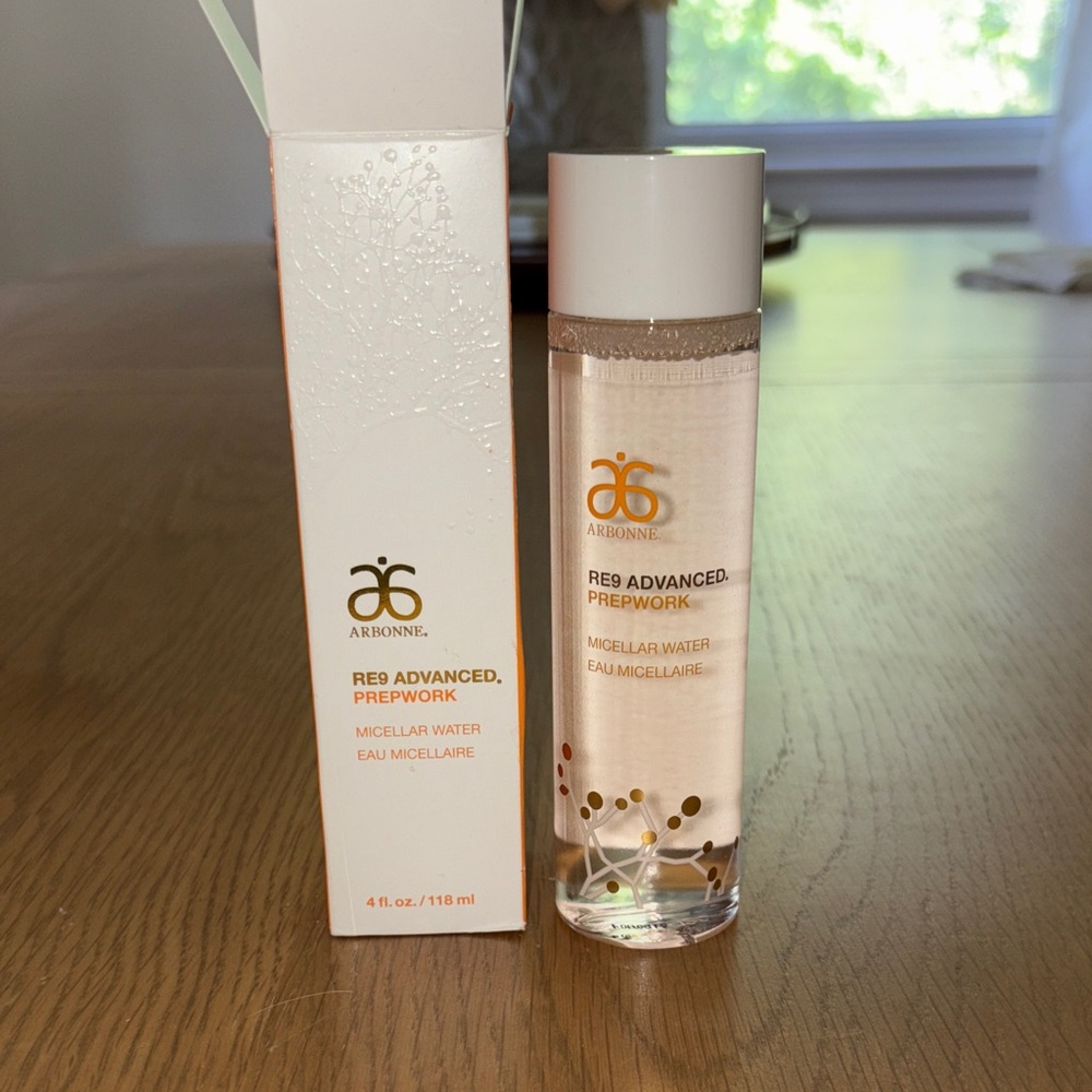 Arbonne RE9 Advanced Prepwork Micellar Water with Orange Accents